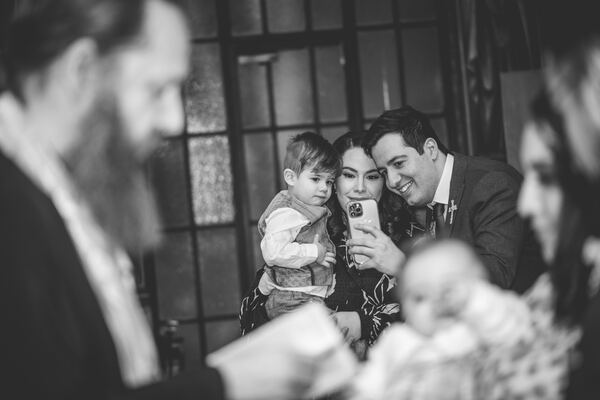 Christening photograph by Evagoras Mandrides, christening photographer in North London