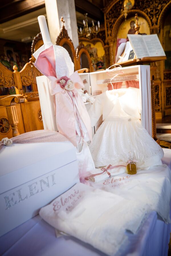 Christening photograph by Evagoras Mandrides, christening photographer in North London