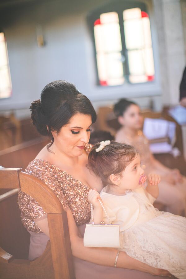 Christening photograph by Evagoras Mandrides, christening photographer in North London