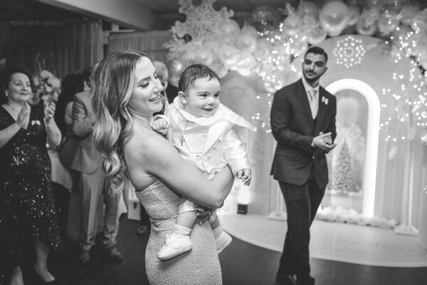 Christening photograph by Evagoras Mandrides, christening photographer in North London