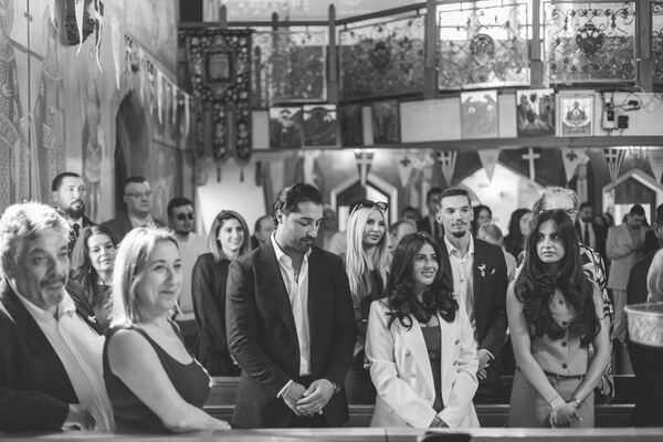 Christening photograph by Evagoras Mandrides, christening photographer in North London