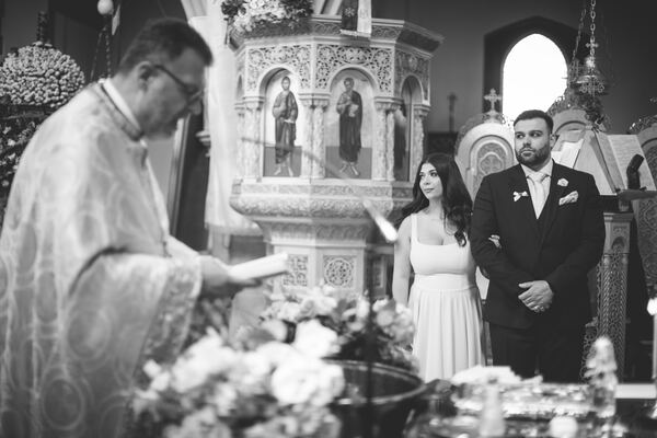 Christening photograph by Evagoras Mandrides, christening photographer in North London