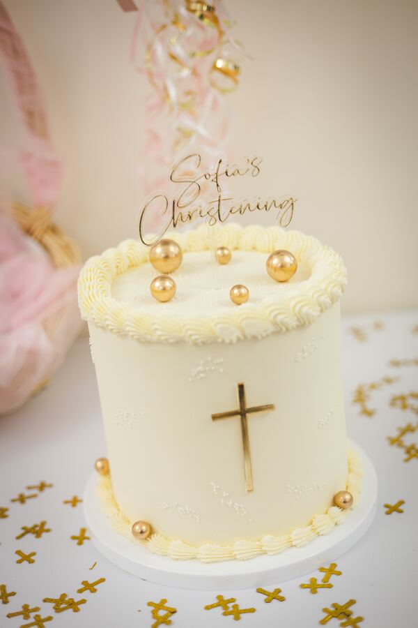 Christening photograph by Evagoras Mandrides, christening photographer in North London