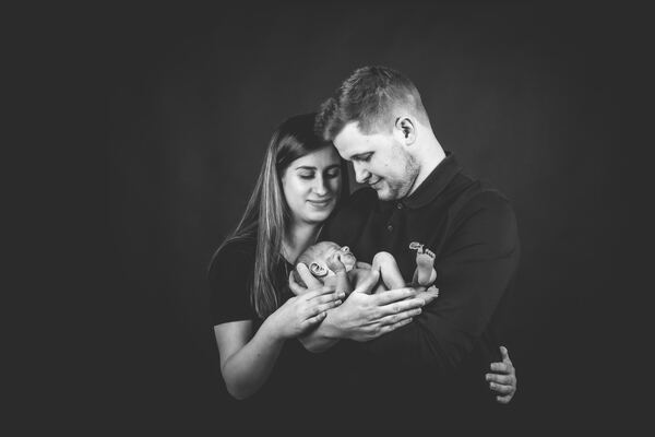 Studio portrait taken at the Evagoras Mandrides studio in Enfield